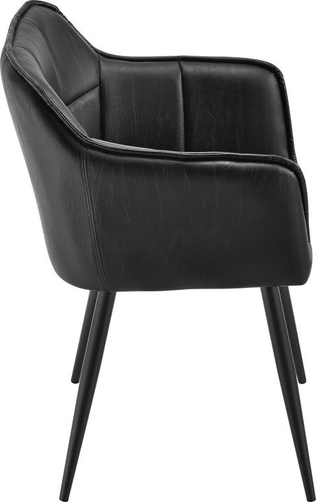 Image du produit En.Casa Chaise de salle à manger (lot de 4) Birmingham Noir