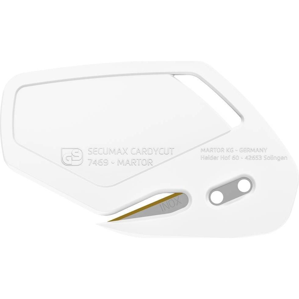 Martor, Cutter, 746922.12 Sicherheitsmesser SECUMAX CARDYCUT mit Spitzklinge 884 10 St. (Cutter)
