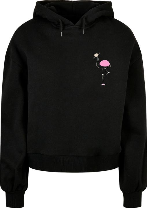 Produktbild Merchcode Ladies Flamingo Organic Oversized Hoody - 178413 (M)