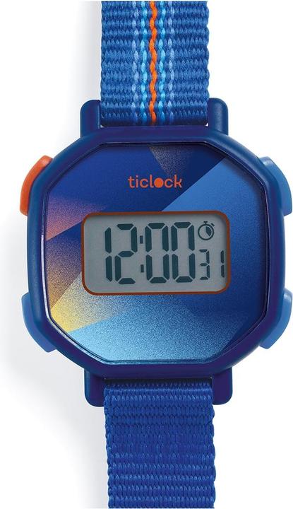 Djeco Digitale Armbanduhr Blue sound (Digitaluhr)