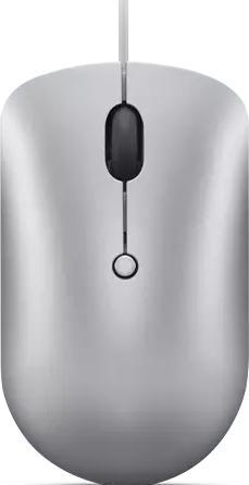 Lenovo 540 USB-C Wired Compact Mouse sv. Å¡edÃ¡ (Kabelgebunden)