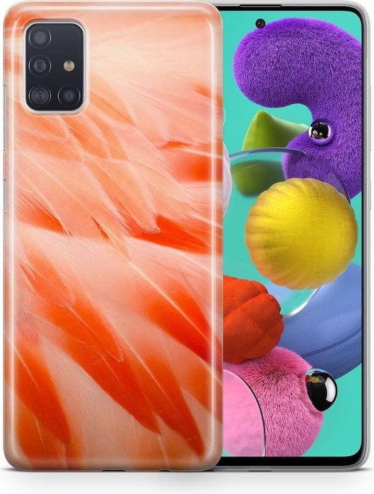 Flamingo Federn