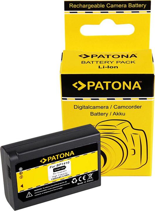 Actual product image Patona Battery f. Samsung BP1410 BP-1410 NX30 WB2200F