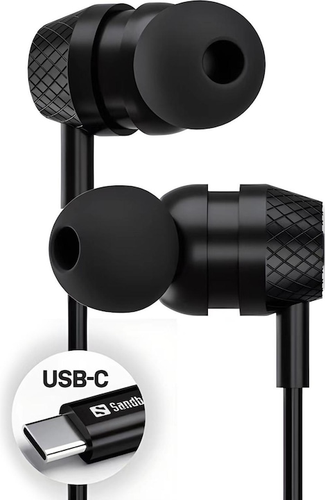 Produktbild Sandberg USB-C/A In-Earset with Line-Mic (Kabelgebunden)