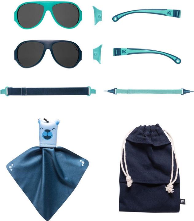 Produktbild Mokki Kinder Sonnenbrille blau 2-5 years click & change