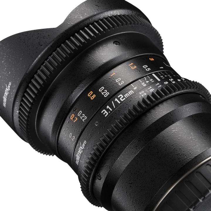 Produktbild Walimex 12/3,1 Fisheye Video DSLR Canon EF (Canon EF, APS-C / DX, Vollformat)