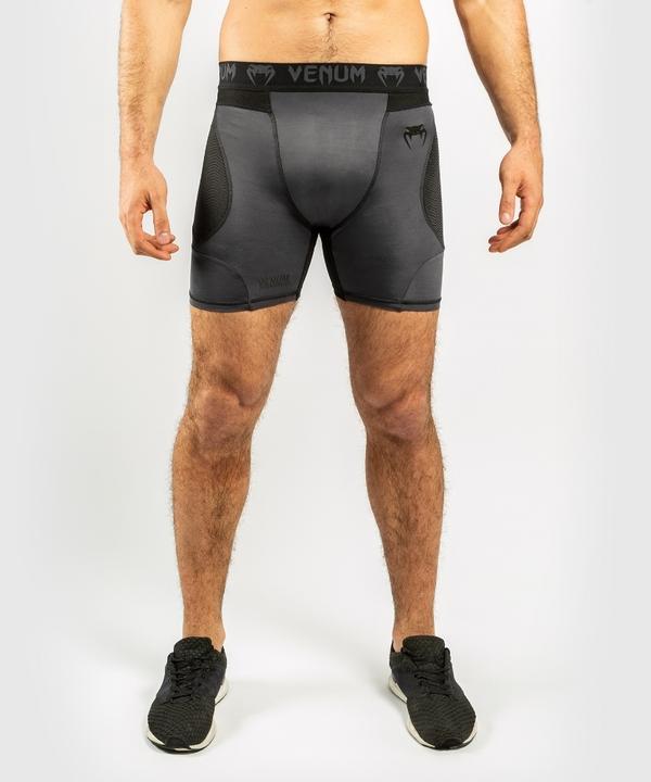 Actual product image Venum G-Fit Compression Shorts - Grey/Black (S)