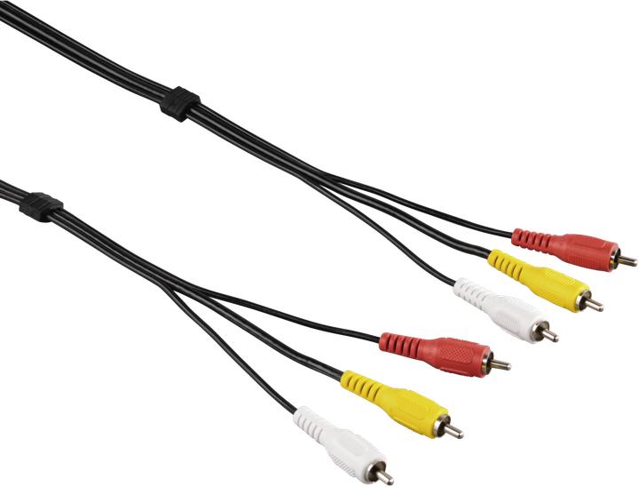 Actual product image Thomson 3 cinch plugs - 3 cinch plugs 2.0m (2 m)