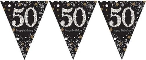 Image du produit Amscan Guirlande 50 ans "Joyeux anniversaire