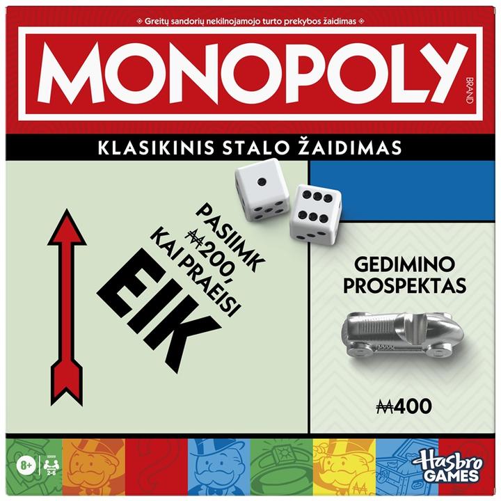 Produktbild Monopoly HAS MON boardgame Classic Refresh LT (Litauisch, 2 - 6 Spieler)