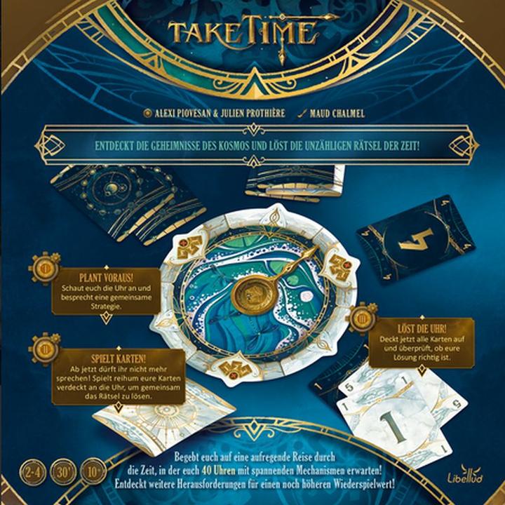 Produktbild Libellud Take Time (Deutsch, 2 - 4 Spieler)