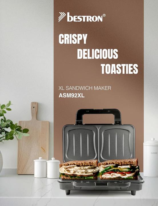 Image du produit Bestron Sandwichmaker ASM92XL