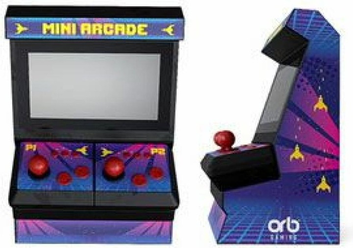 Image du produit ORB - Mini machine à arcade avec double contrôleur - inkl. 300x 8-Bit Spielen