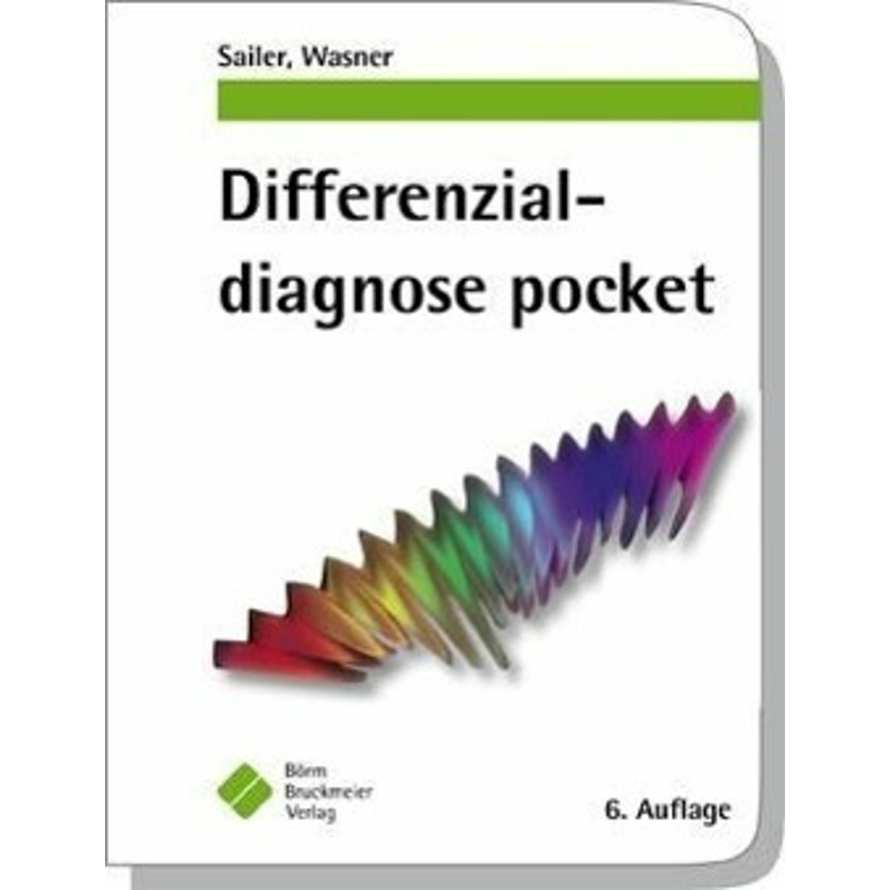 Thumbnail - Differenzialdiagnose pocket, Fachbücher von Susanne Wasner, Christian Sailer