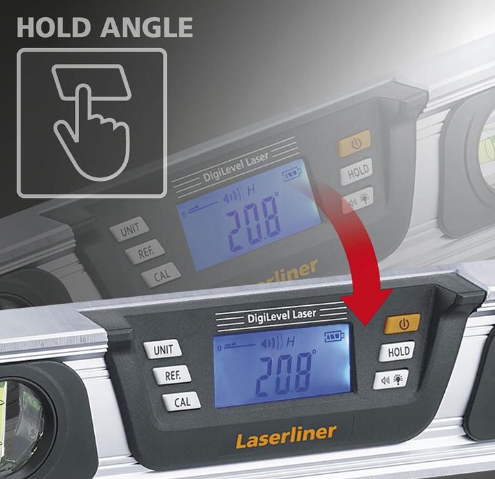Actual product image Laserliner DigiLevel-LaserG40 (40 cm)
