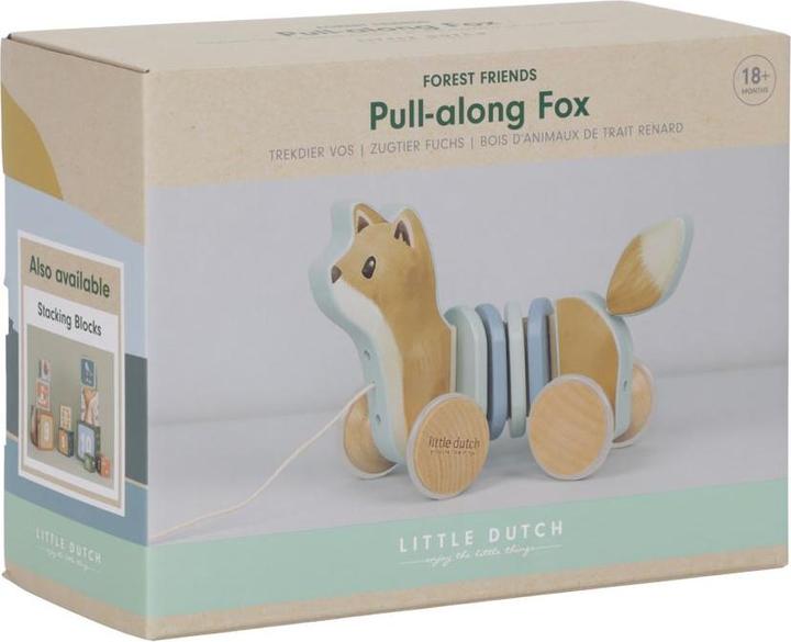Immagine prodotto Little Dutch Giocattolo da tirare della volpe Forest Friends