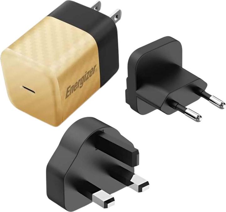 Produktbild Energizer Power-Delivery Ladegerät – 20 W – EU/UK/US, gold (20 W)