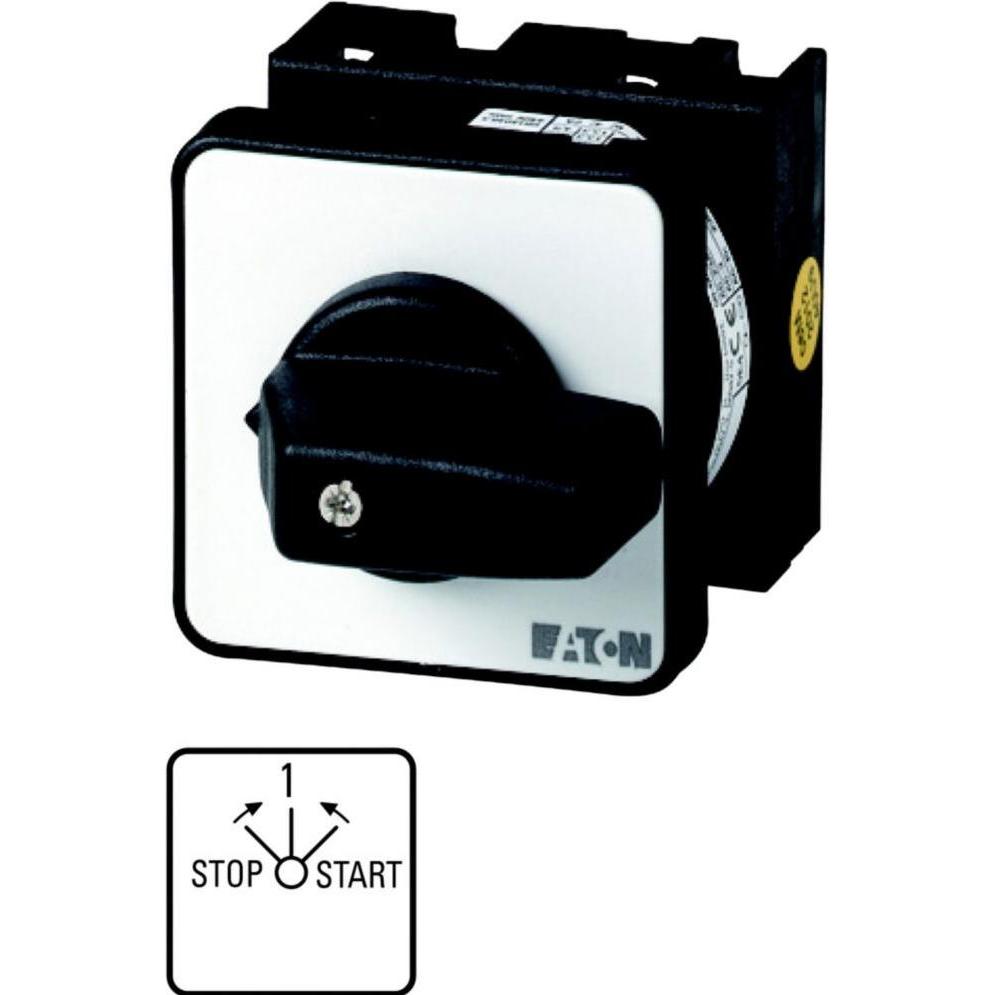Eaton EIN-AUS-Taster, T0, 20 A, Einbau, 1 9246, Taster + Schalter