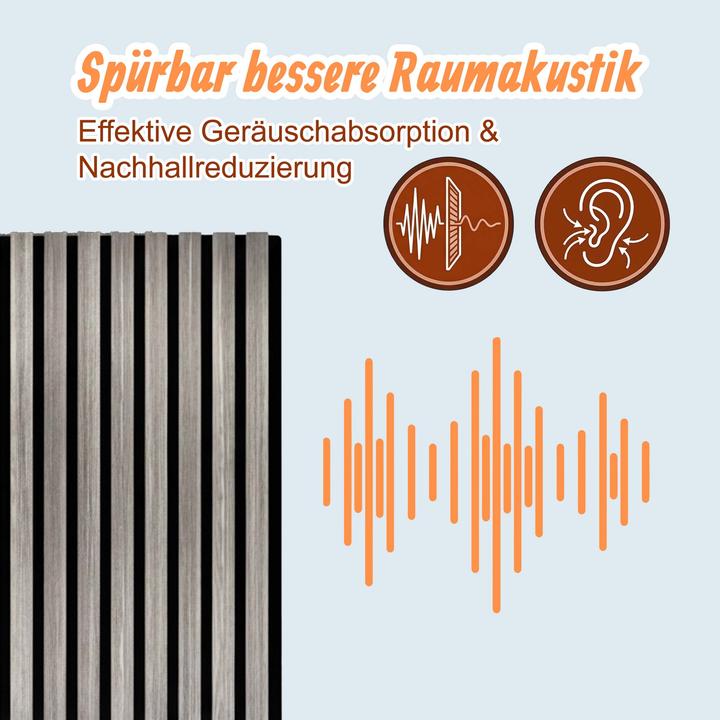 Productafbeelding Relaxdays 4x Akustikpaneele (60 x 60 cm)