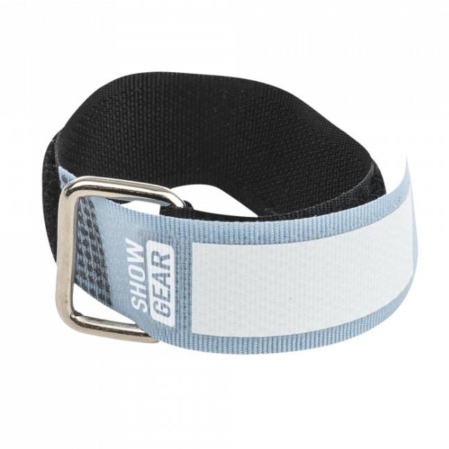 Actual product image Showgear Snap Fastener 20x200 Blue 10 pieces (Velcro cable ties, 200 mm, 10 pcs.)