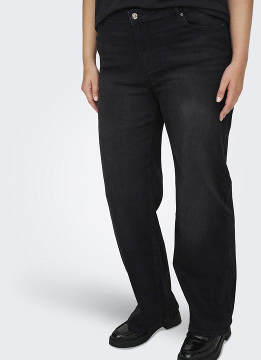 Actual product image Only CARWILLY HW WIDE JEANS CRO1099 (W46/L32)