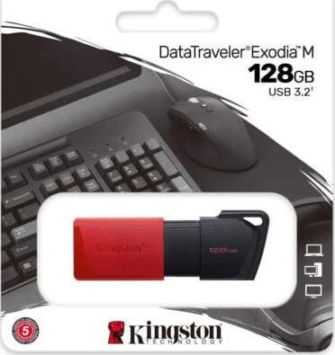Actual product image Kingston DataTraveler Exodia M (128 GB, USB-A)