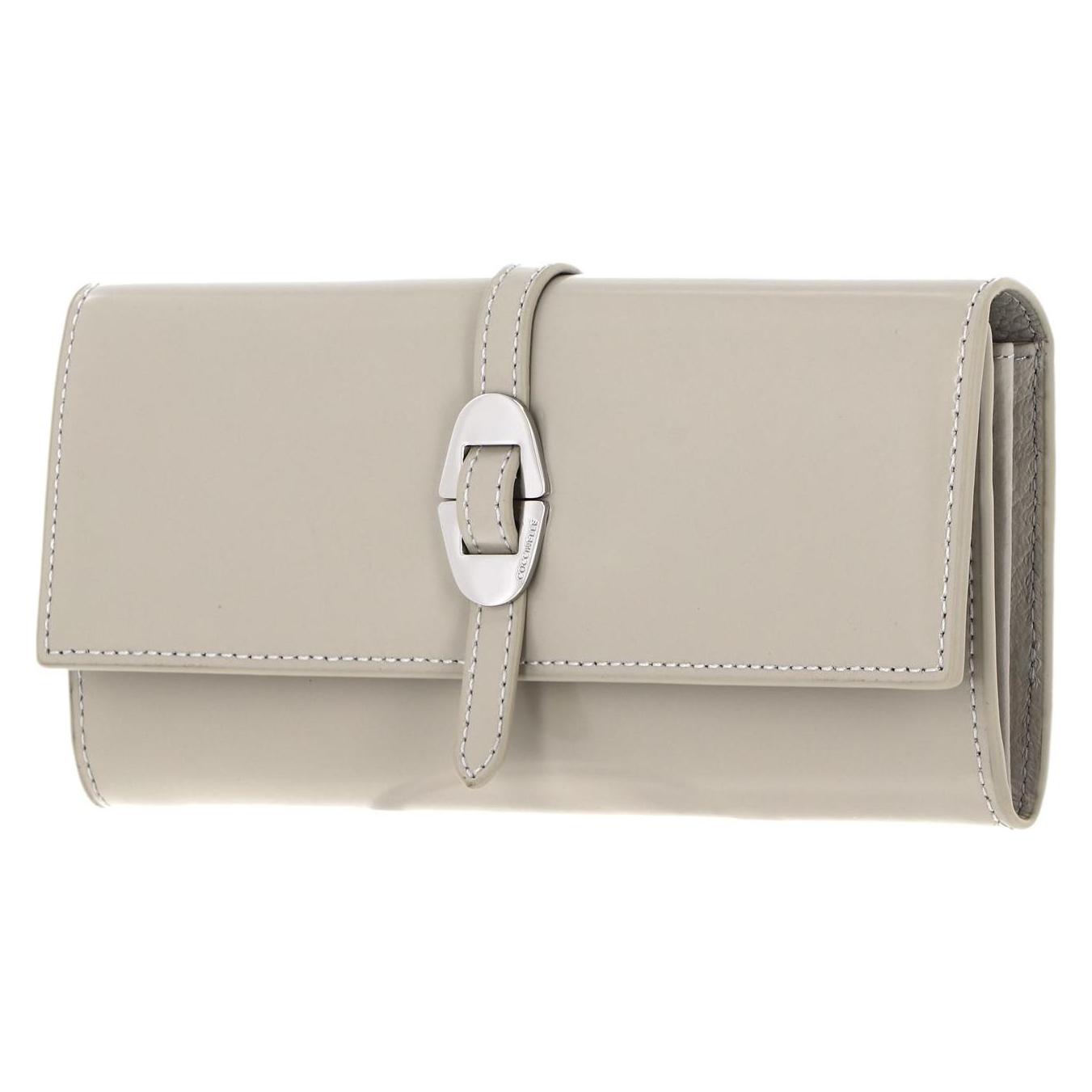 Coccinelle, Damen, Portemonnaie, Cosima Shiny Wallet, Beige