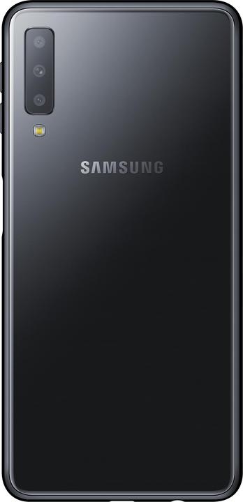 Produktbild Samsung Galaxy A7 (64 GB, Black, 6", Dual SIM + SD, 24 Mpx, 4G)
