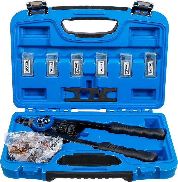 BGS Nut Riveter M3 - M10 68 pcs. (330 mm)