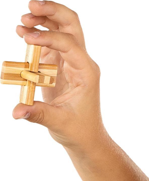 Produktbild Eureka! 3D Bamboo Breinpuzzel Doublecross ** (3 Teile)
