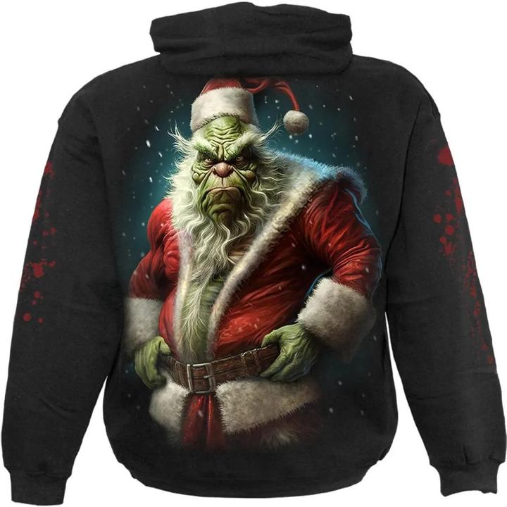Immagine prodotto Spiral Felpa con Cappuccio Bah Humbug Adulto Unisex (M)