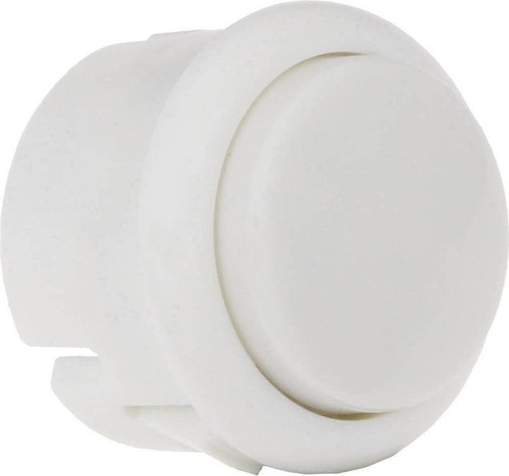 Joy-it ARC Button M WH Mini Arcade Button mit Mikroschalter weiss