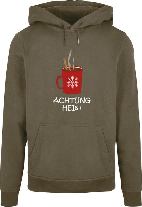 Produktbild Merchcode Achtung heiss Basic Hoody - 113273 (3XL)