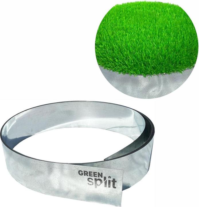 Produktbild Green Split Rasenkantenband Metall Alu/Zink 20 cm x 15 Meter (1500 cm)