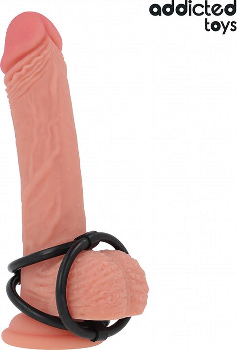 Actual product image Addicted toys - Dreifach-Penisring (6 cm)