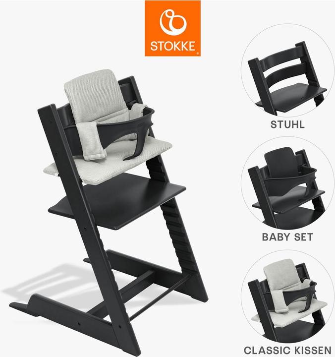 Actual product image Stokke Tripp Trapp Bundle Baby Set Cushion (Highchair)