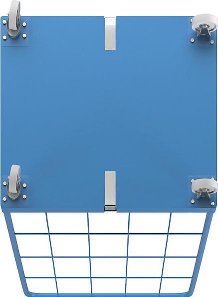 Actual product image kaiserkraft Roll container with mesh walls (500 kg)