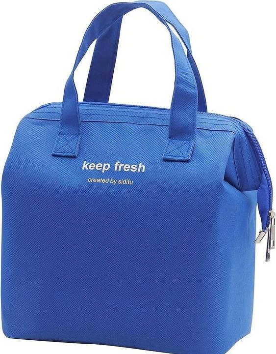 Insulated Lunch Bag Vegan Leather Lunch Tote with