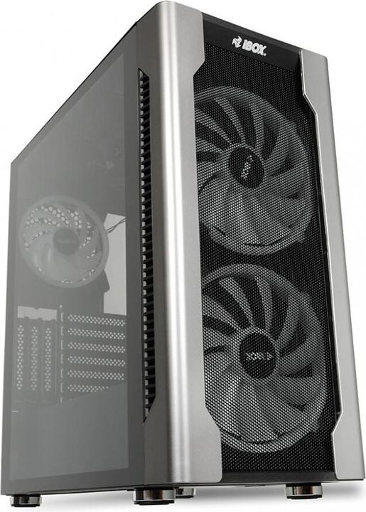 Image du produit iBox Enclos I-Box Chiron Zh68 Gaming (ATX, mATX, Mini-ITX)