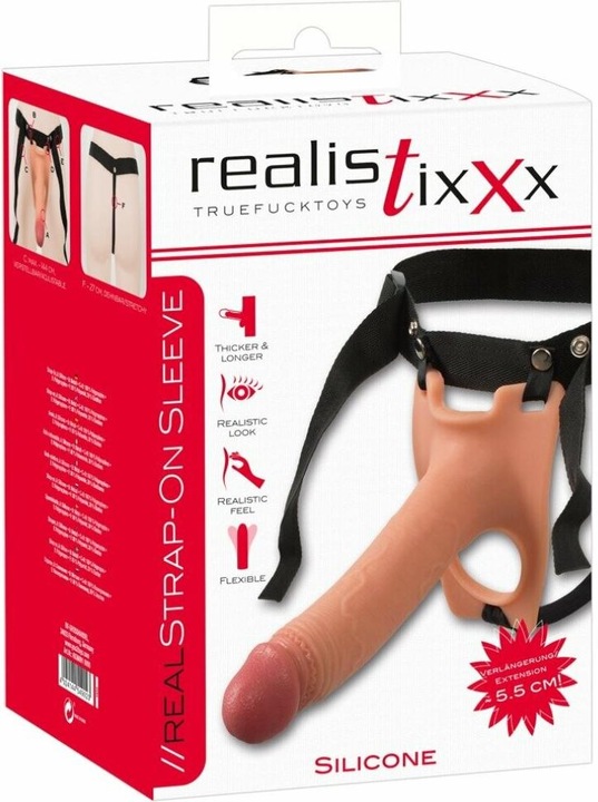 Actual product image Realistixxx Strap-on sleeve