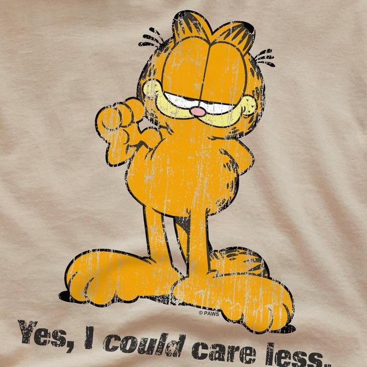 Produktbild Garfield Yes I Could Care Less TShirt (XL)