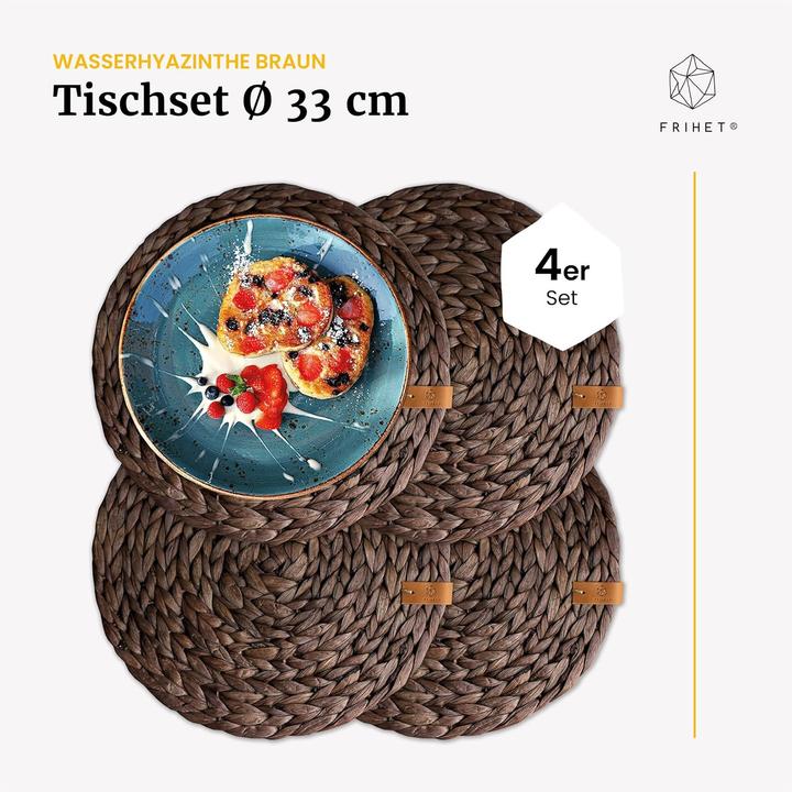 Produktbild Frihet 4-teiliges Tischset Oslo (4 Stk., 33 cm)
