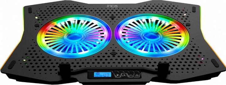 Image du produit Inca ARRAX II 2X RGB FAN,LCD CONTROL PANEL,7 STEPS 10"-18 "NTB COOLER