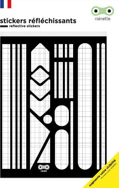 Rainette Reflective Stickers, Abstract Geo