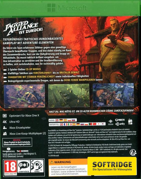 Produktbild THQ Jagged Alliance Rage (Xbox One X, Xbox Series X, Multilingual)