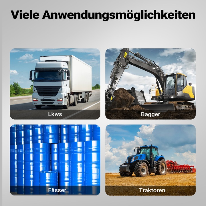 Produktbild Wiltec Heizöl- und Dieselpumpe Typ04011 230V/550W 20-60l/min selbstansaugend