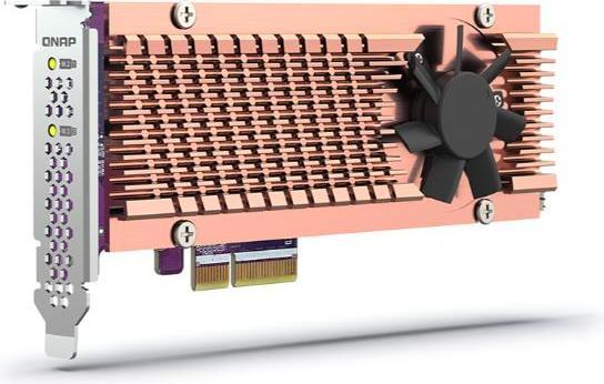 Actual product image QNAP QM2-2P-344A QM2 Card
