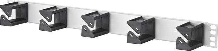 Metz Connect Cable Manager 1RU - Cable management - anodised aluminium - 1U - 48.3 cm (19")