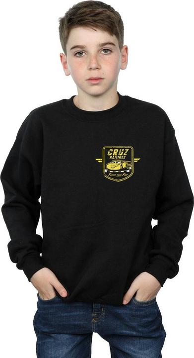 Produktbild Disney Cars Cruz Ramirez Faux Pocket Logo Sweatshirt Jungen (128)
