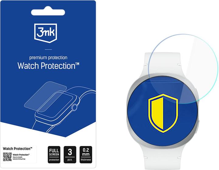 3MK Watch Protection FlexibleGlass Hybridglas für Samsung Galaxy Watch 8 40mm